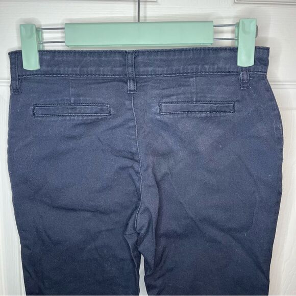 Old Navy Casual Navy Blue Pants Slim Uniform Pants Girls 12 - Picture 7 of 10